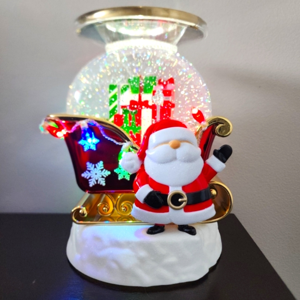 Bath & Body Works light up Santa with Sleigh.